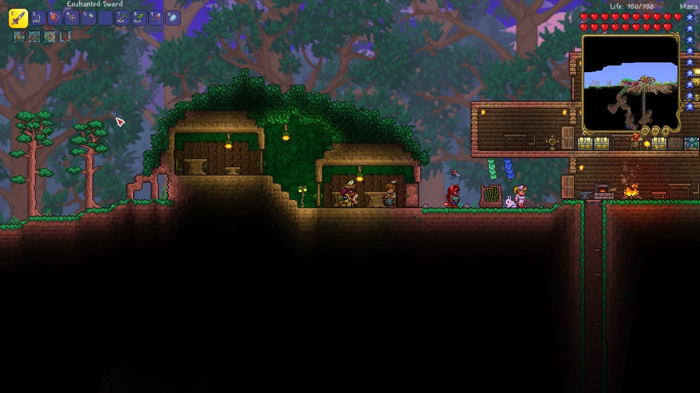 Terraria 1.4.5 Bigger and Boulder update featuring new content and crossovers